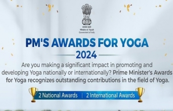 Prime Minister's Award for Yoga 2024
